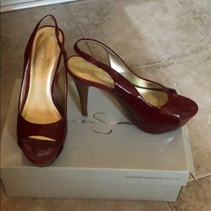 Jessica Simpson sling back heel